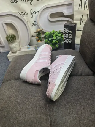 Adidas Superstar Pale Pink Lifestyle Sneakers 6