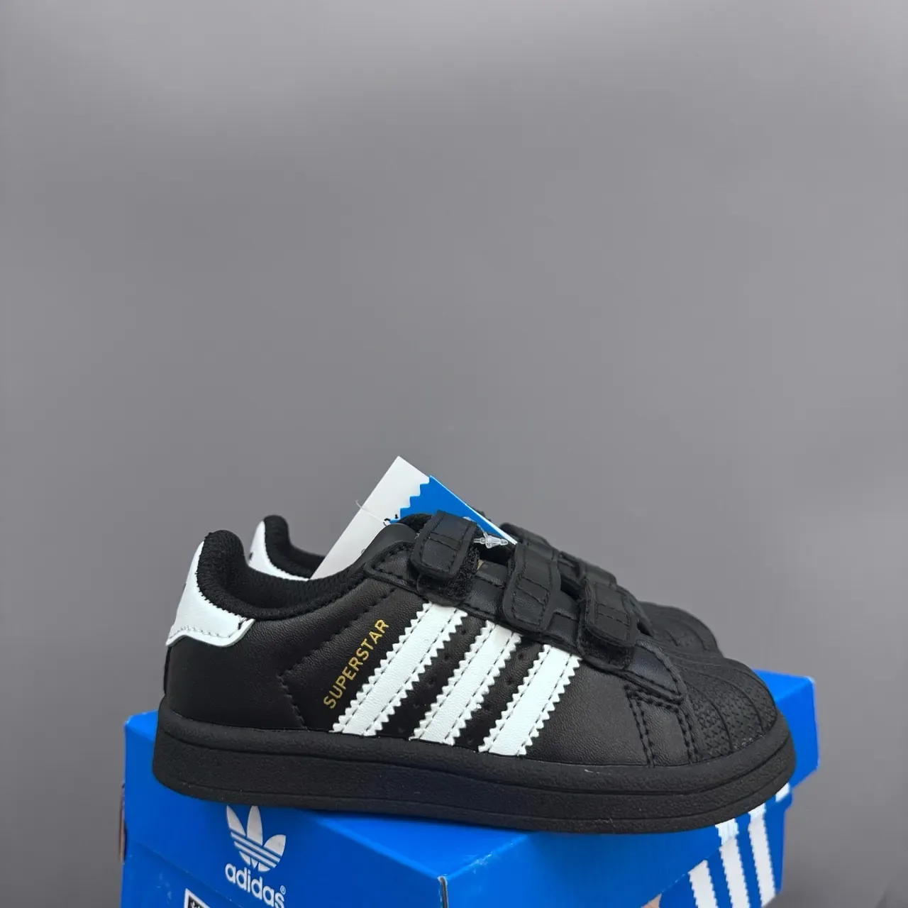 Adidas Superstar White Pink Kids Lifestyle Sneakers 23