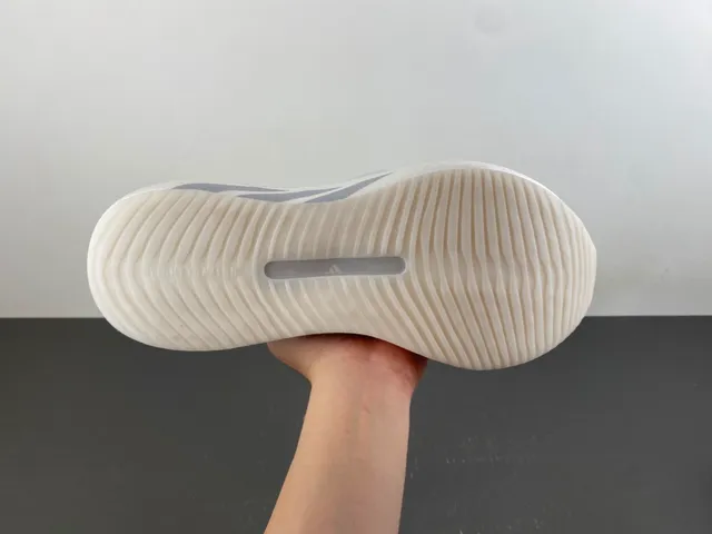 Adidas White and Gray Engineered Mesh Lifestyle Sneaker 9
