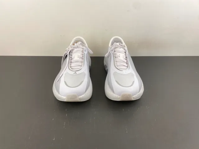 Adidas White and Gray Engineered Mesh Lifestyle Sneaker 11