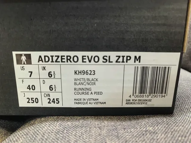 Adidas Blancs Noirs Sans Lacets À Enfiler Perforé Maille Supérieure Chaussures Lifestyle 2