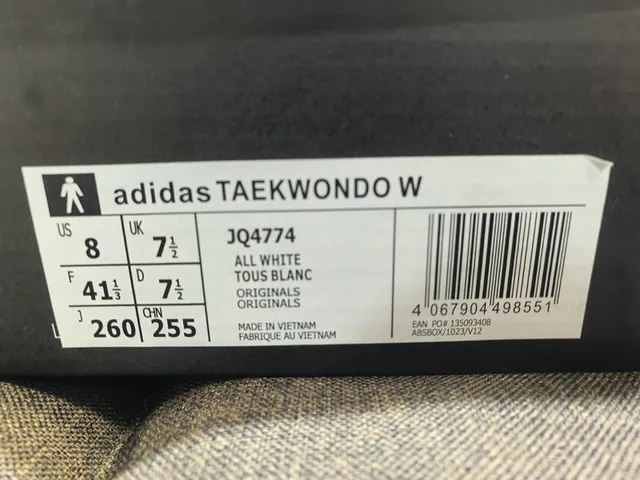 Adidas Branco Preto Sem Cadarços Cinto Velcro Acolchoado Couro Superior Sapatos de Futebol Indoor 2