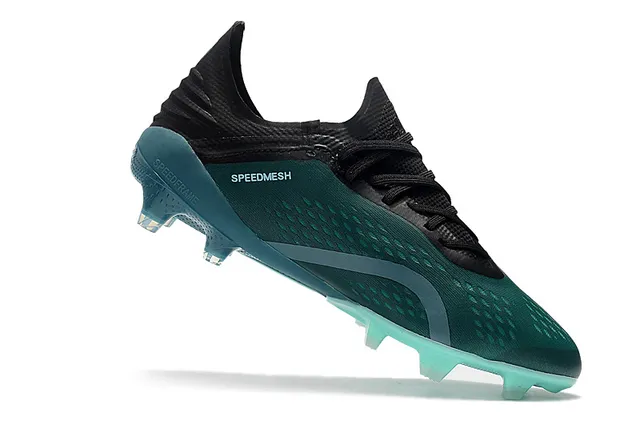 Adidas X أخضر شفاف منخفض القطع علوى اصطناعي نقش نصي مصغر الجزء الأمامي ملعب طبيعي أحذية كرة القدم 3