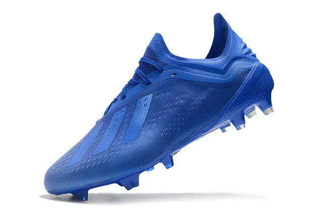 Adidas X أخضر شفاف منخفض القطع علوى اصطناعي نقش نصي مصغر الجزء الأمامي ملعب طبيعي أحذية كرة القدم 13