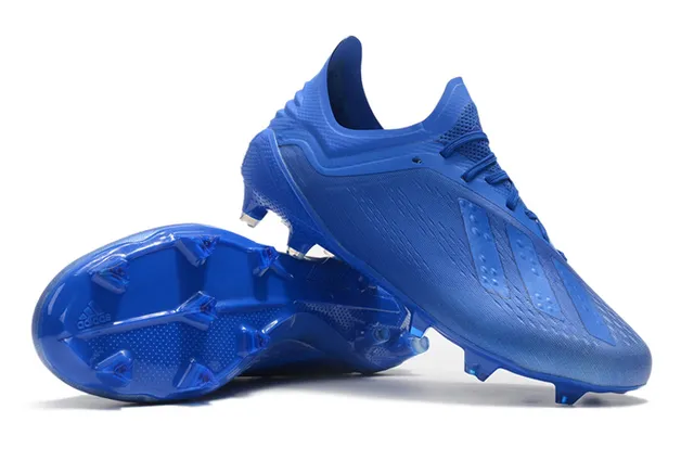 Adidas X أخضر شفاف منخفض القطع علوى اصطناعي نقش نصي مصغر الجزء الأمامي ملعب طبيعي أحذية كرة القدم 14