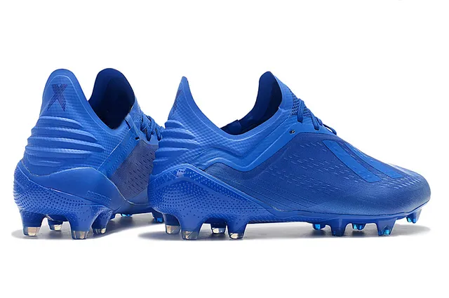 Adidas X أخضر شفاف منخفض القطع علوى اصطناعي نقش نصي مصغر الجزء الأمامي ملعب طبيعي أحذية كرة القدم 16