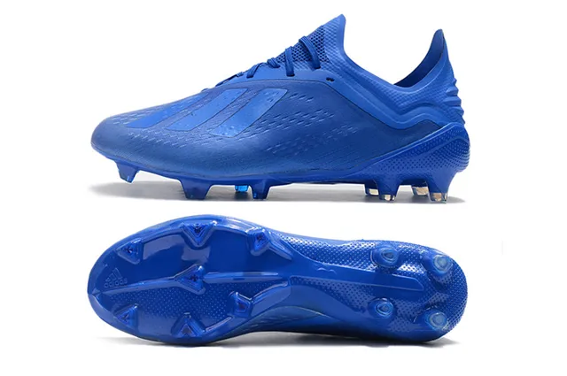 Adidas X أخضر شفاف منخفض القطع علوى اصطناعي نقش نصي مصغر الجزء الأمامي ملعب طبيعي أحذية كرة القدم 19