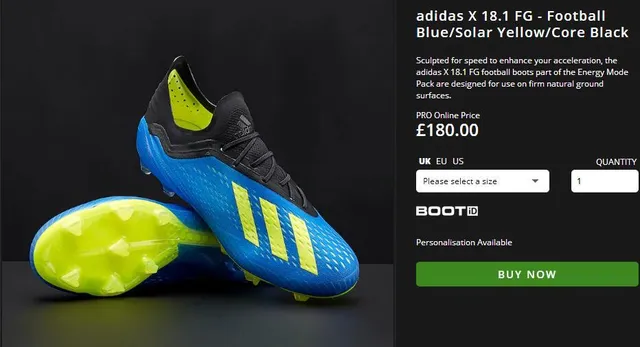 Adidas X أخضر شفاف منخفض القطع علوى اصطناعي نقش نصي مصغر الجزء الأمامي ملعب طبيعي أحذية كرة القدم 21
