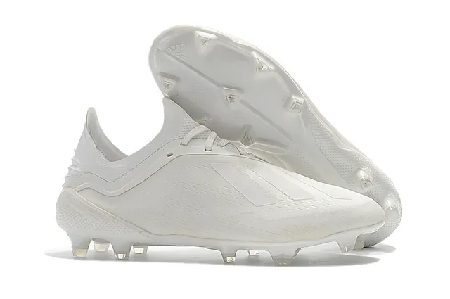 Adidas X أخضر شفاف منخفض القطع علوى اصطناعي نقش نصي مصغر الجزء الأمامي ملعب طبيعي أحذية كرة القدم 24