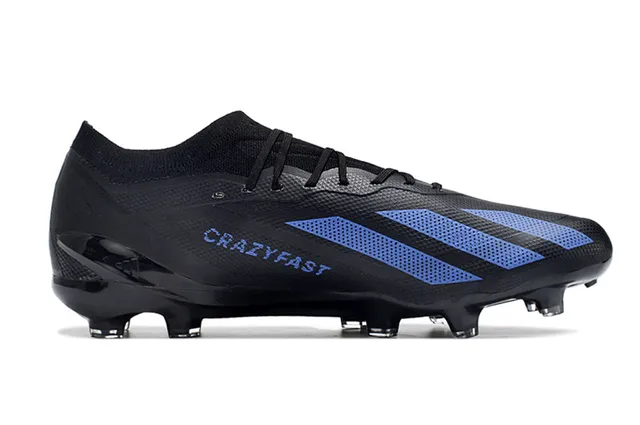 Adidas X Speedflow Black Blue Firm-Ground Soccer Shoes 5