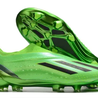 Adidas X Speedflow Fluorescent Green Firm-Ground Soccer Shoes