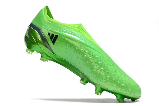 Adidas X Speedflow Fluorescent Green Firm-Ground Soccer Shoes 2