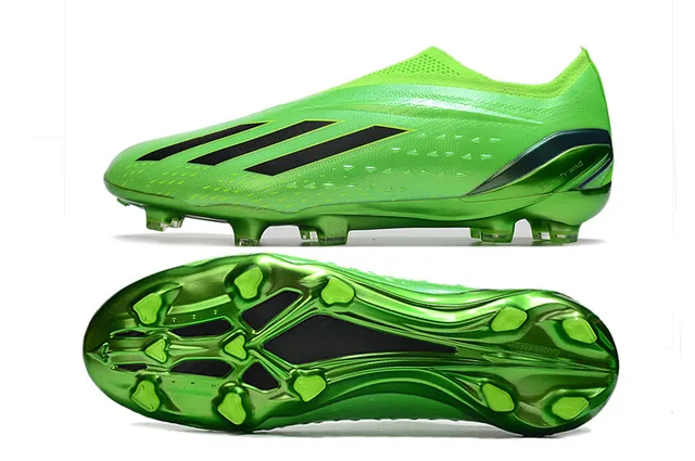 Adidas X Speedflow Fluorescent Green Firm-Ground Soccer Shoes 6