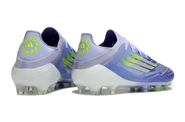 Adidas X Speedflow Gradient Purple and Neon Lime Firm-Ground Soccer Shoes 5
