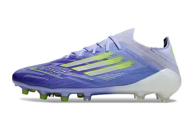 Adidas X Speedflow Gradient Purple and Neon Lime Firm-Ground Soccer Shoes 7