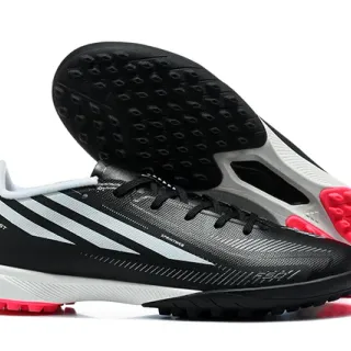 Adidas X Speedportal Hyperfast Black White Pink কৃত্রিম ঘাস ফুটবল জুতো