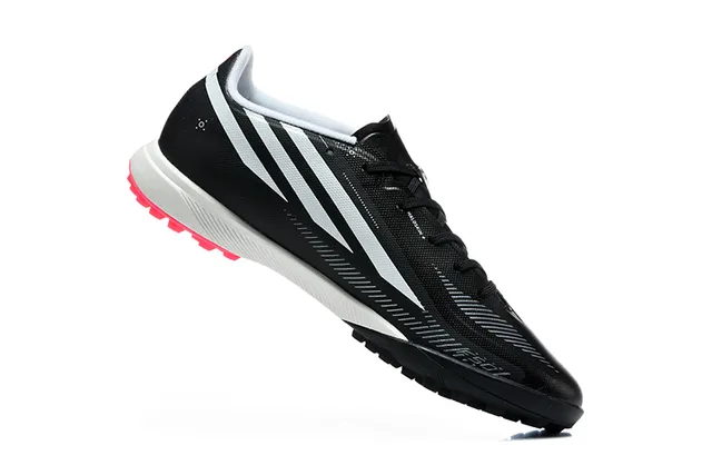 Adidas X Speedportal Hyperfast Black White Pink Chaussures de football pour gazon artificiel 3