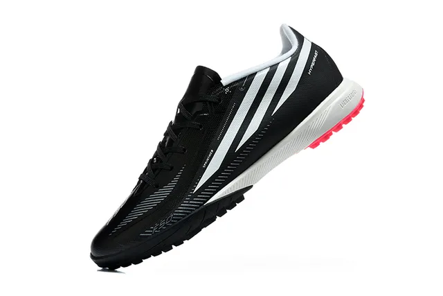 Adidas X Speedportal Hyperfast Black White Pink Chaussures de football pour gazon artificiel 4