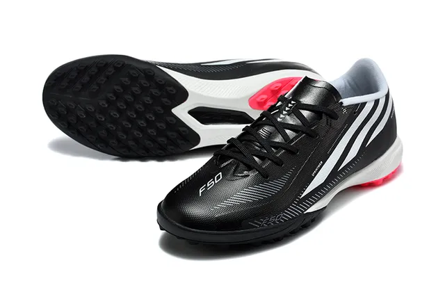 Adidas X Speedportal Hyperfast Black White Pink Chaussures de football pour gazon artificiel 6