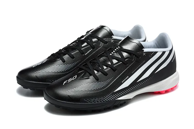 Adidas X Speedportal Hyperfast Black White Pink Chaussures de football pour gazon artificiel 8