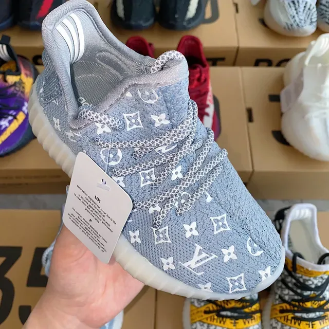 Adidas Yeezy Boost 350 Gradient Purple Yellow Lifestyle Sneakers 19