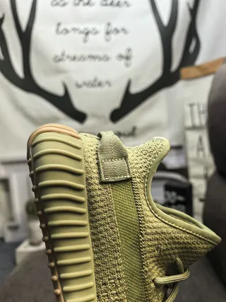 Adidas Yeezy Boost 350 Olive Lifestyle Sneakers 3