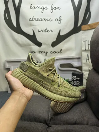 Adidas Yeezy Boost 350 Olive Lifestyle Sneakers 5