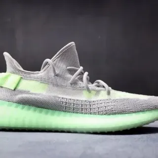 Adidas Yeezy Boost 350 V2 Glow Green Lifestyle Sneakers