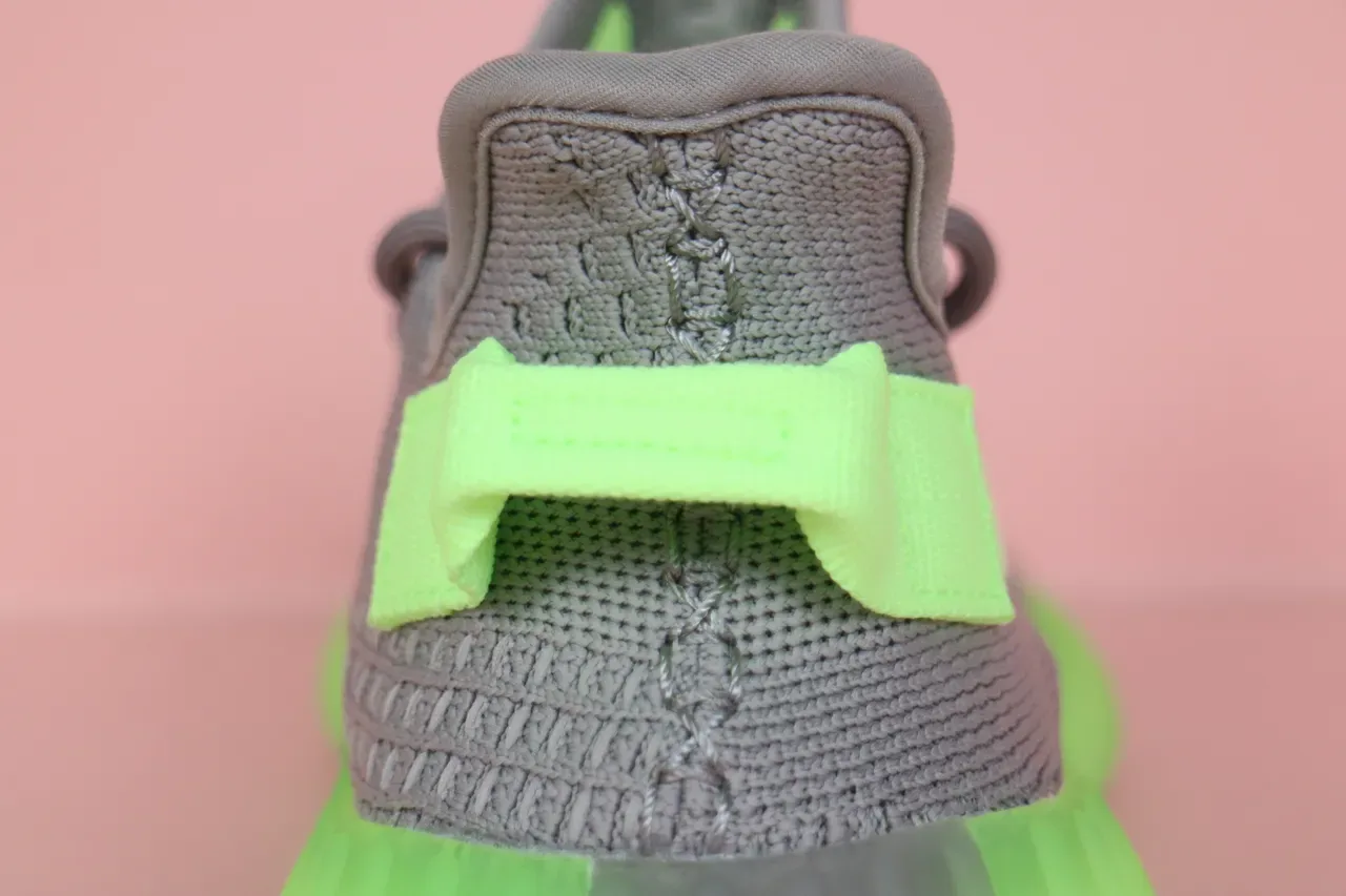 Adidas Yeezy Boost 350 V2 Glow Green Lifestyle Sneakers 11