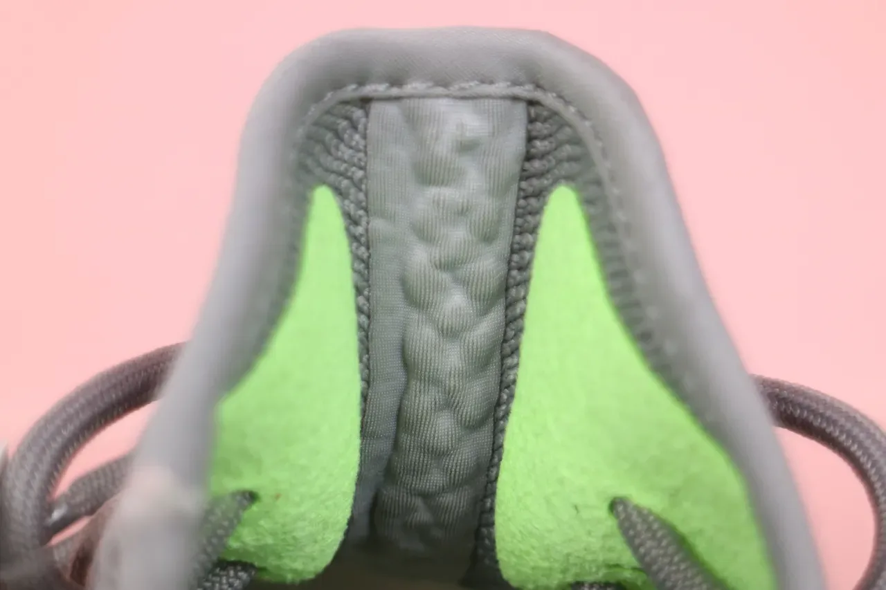 Adidas Yeezy Boost 350 V2 Glow Green Lifestyle Sneakers 14