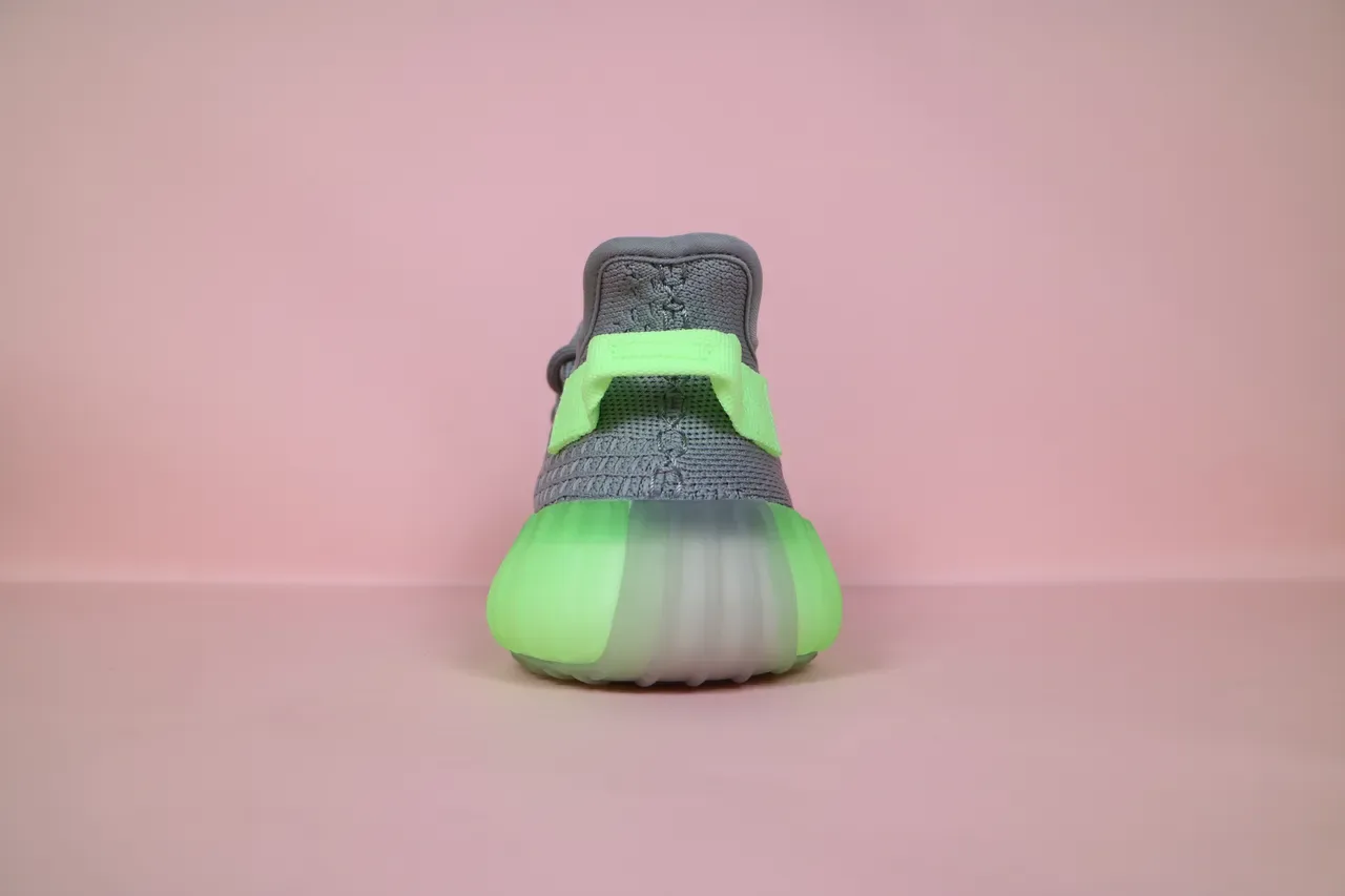 Adidas Yeezy Boost 350 V2 Glow Green Lifestyle Sneakers 24