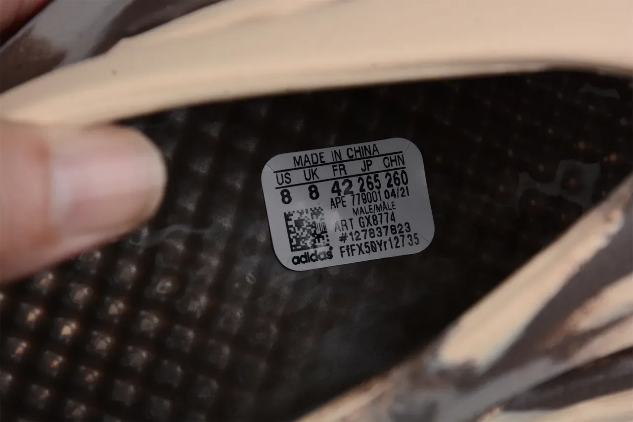 Adidas Yeezy Foam Runner Beige Marron Dégradé Chaussures Lifestyle 5