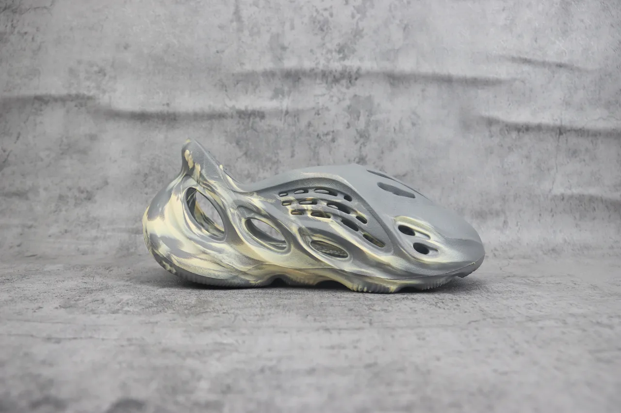 Adidas Yeezy Foam Runner Gray Marbled Lifestyle Sneakers 7