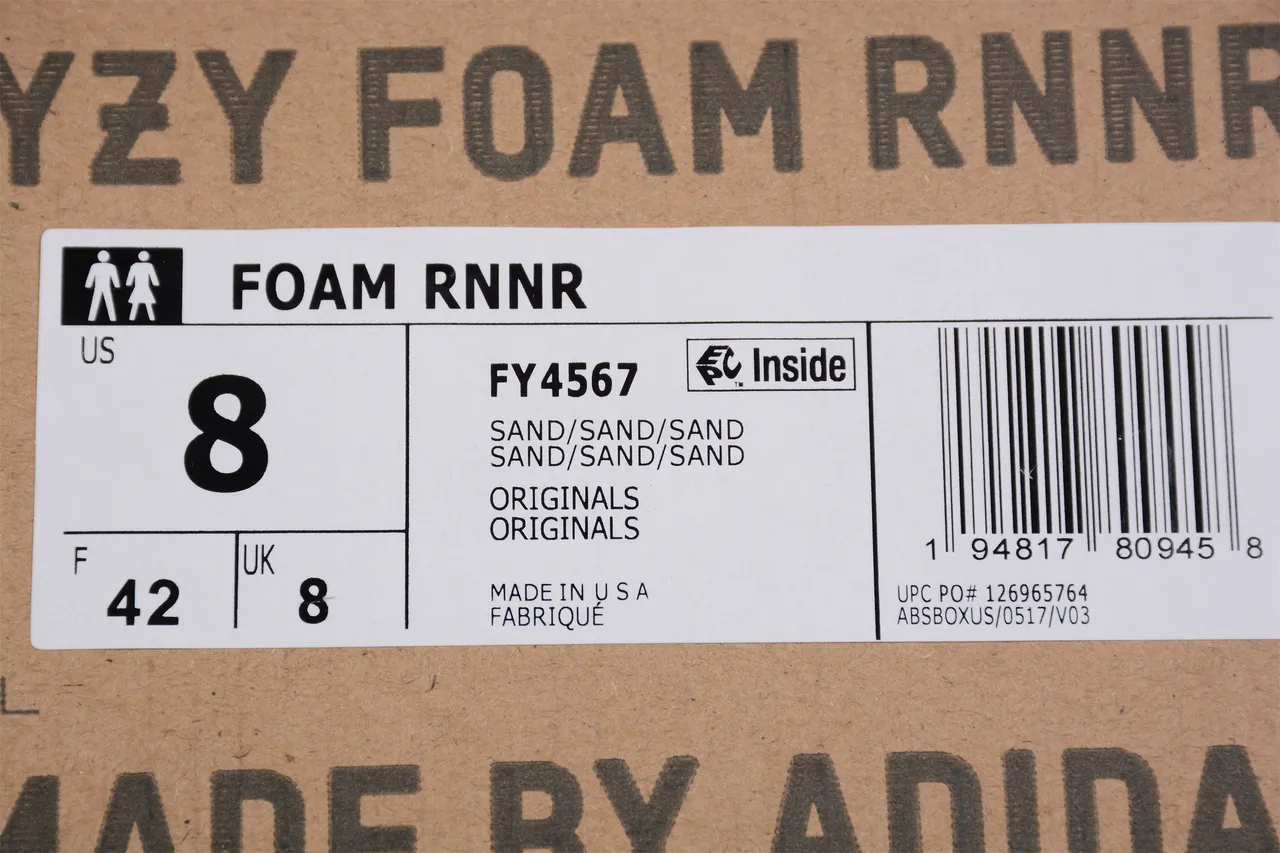Adidas Yeezy Foam Runner Off-White Lifestyle Sneaker 2