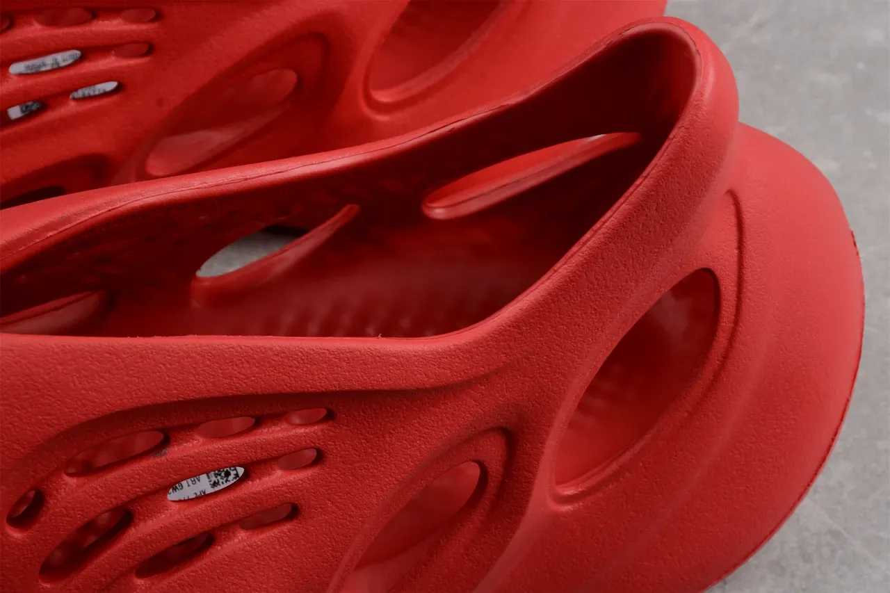 Adidas Yeezy Foam Runner Red Lifestyle Sneaker 5