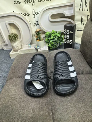 Adidas Yeezy Slide White Black Slippers 18