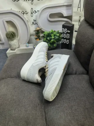 Adidas Yellow Brown Low-Top Three-Stripe Side Panel Lifestyle Sneakers 6