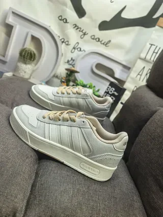 Adidas Yellow Brown Low-Top Three-Stripe Side Panel Lifestyle Sneakers 7