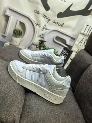 Adidas Yellow Brown Low-Top Three-Stripe Side Panel Lifestyle Sneakers 17