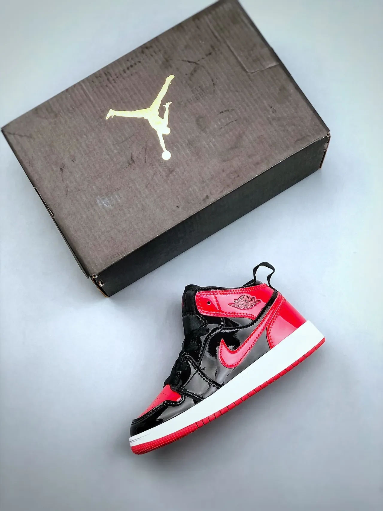 Air Jordan 1 Low Black Red White Lifestyle Sneakers 23