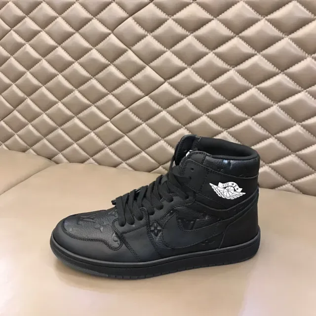 Air Jordan 1 Monogram Tênis de Basquete Preto de Cano Alto 6