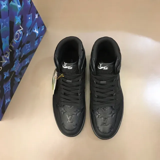 Air Jordan 1 Monogram Tênis de Basquete Preto de Cano Alto 9