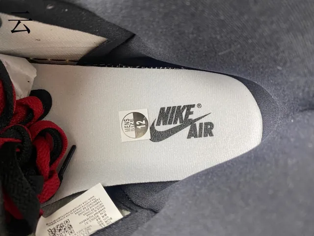 Air Jordan 1 Vermelho Preto High-Top Com Painéis De Couro Tênis De Basquete 8