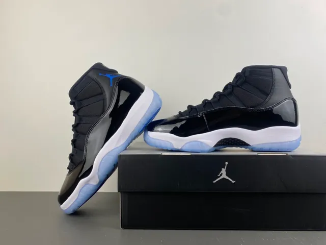 Air Jordan 11 Black Concord Basketball Shoes 15