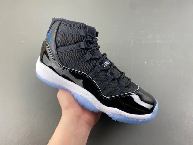 Air Jordan 11 Black Concord Basketball Shoes 1
