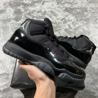 Air Jordan 11 Black Patent Leather Basketball Shoes