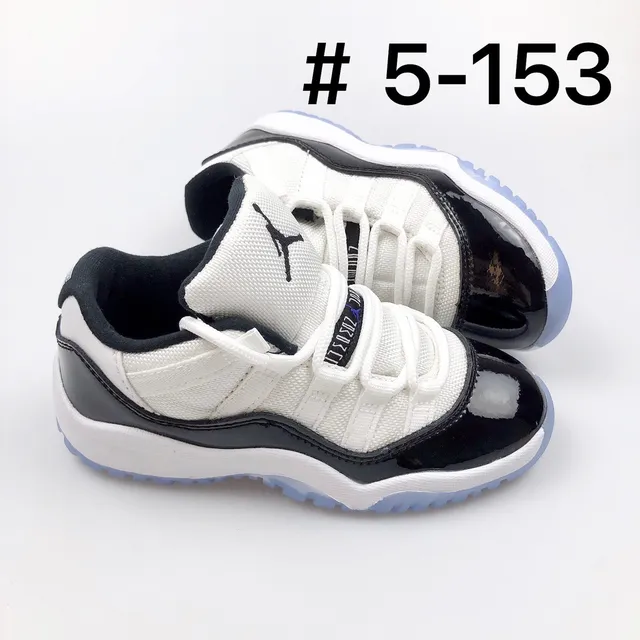 Air Jordan 11 Gray White Light Blue Basketball Shoes 13
