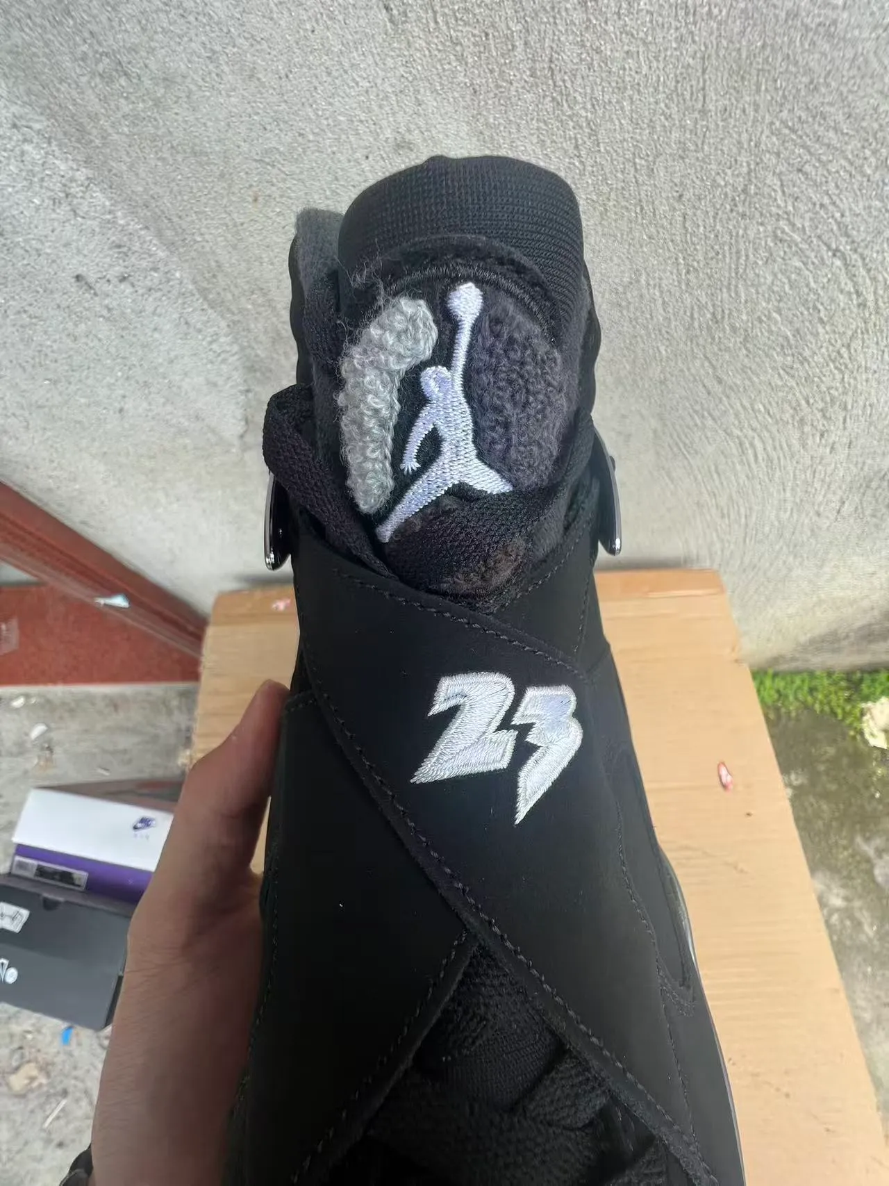 Chaussures de basketball Air Jordan 12 '23' noires 2