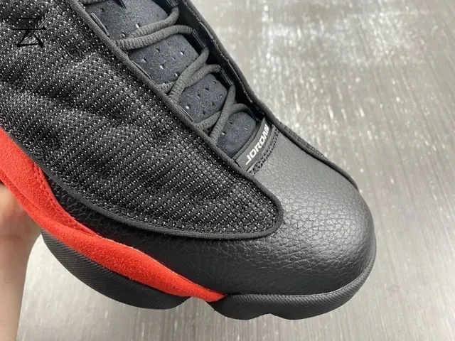 Air Jordan 13 Preto Vermelho Verde Jewel Tênis de Basquete 14