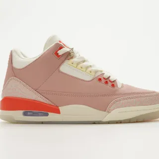 Air Jordan 3 Tênis de Basquete Rosa Poeira Laranja Creme